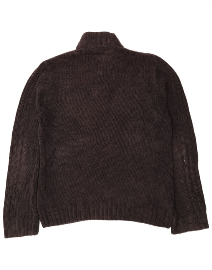 Suéter masculino M&Co com gola redonda e poliéster cinza grande