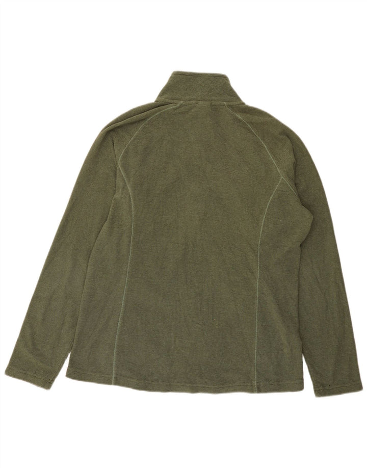 Jaqueta de lã feminina The North Face UK 18 XL cáqui poliéster