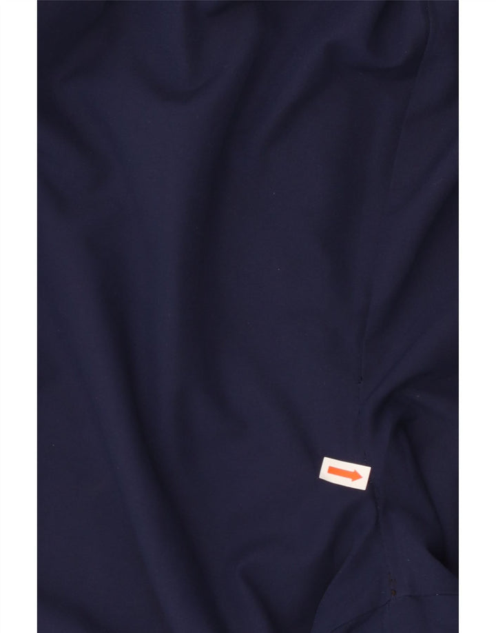 FILA Mens Graphic Tracksuit Trousers XL Navy Blue Polyester