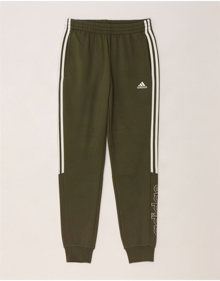Adidas Mens Graphic Tracksuit Calças Joggers Médio Algodão Cáqui