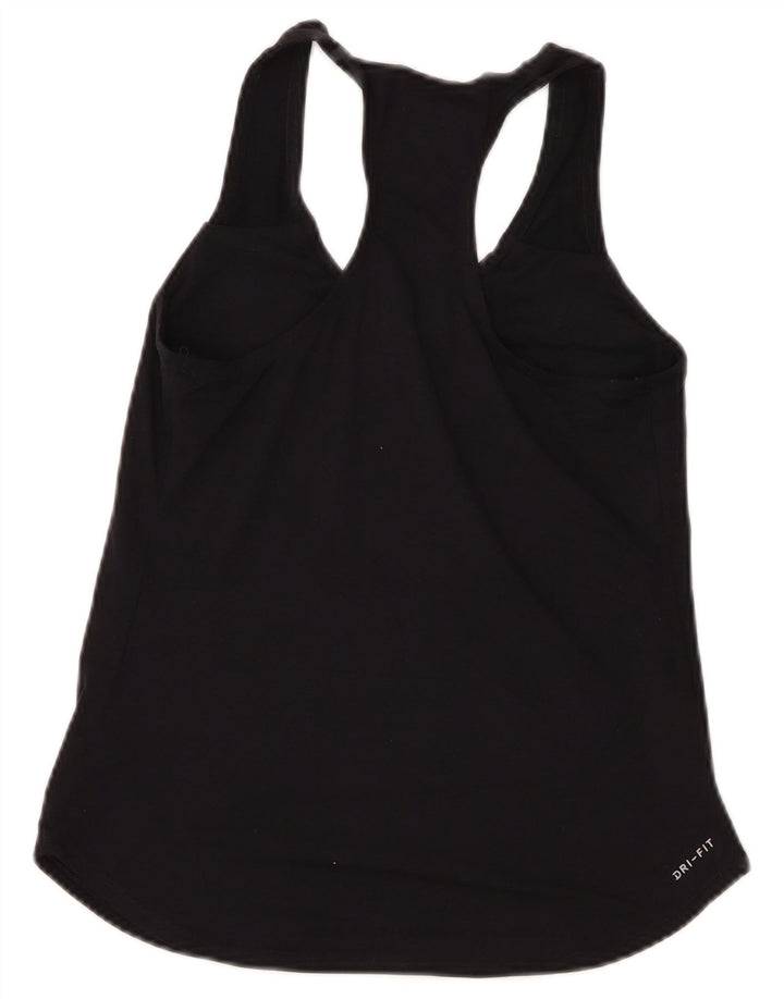 Colete Nike Feminino Dri Fit Top UK 8 Pequeno Preto