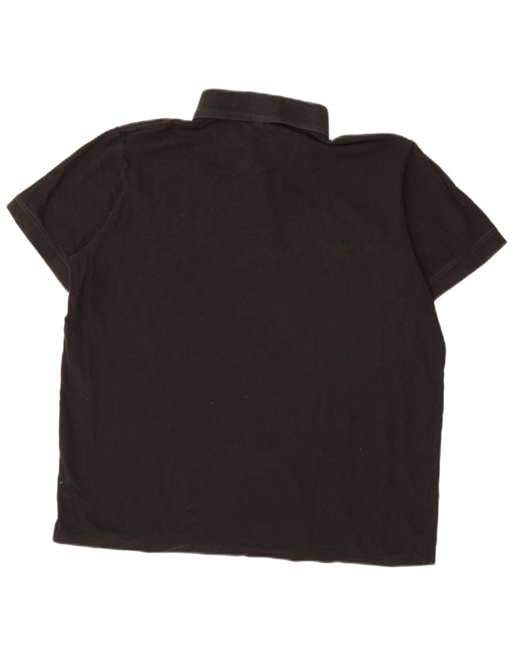 Camisa polo masculina KAPPA XL algodão preto