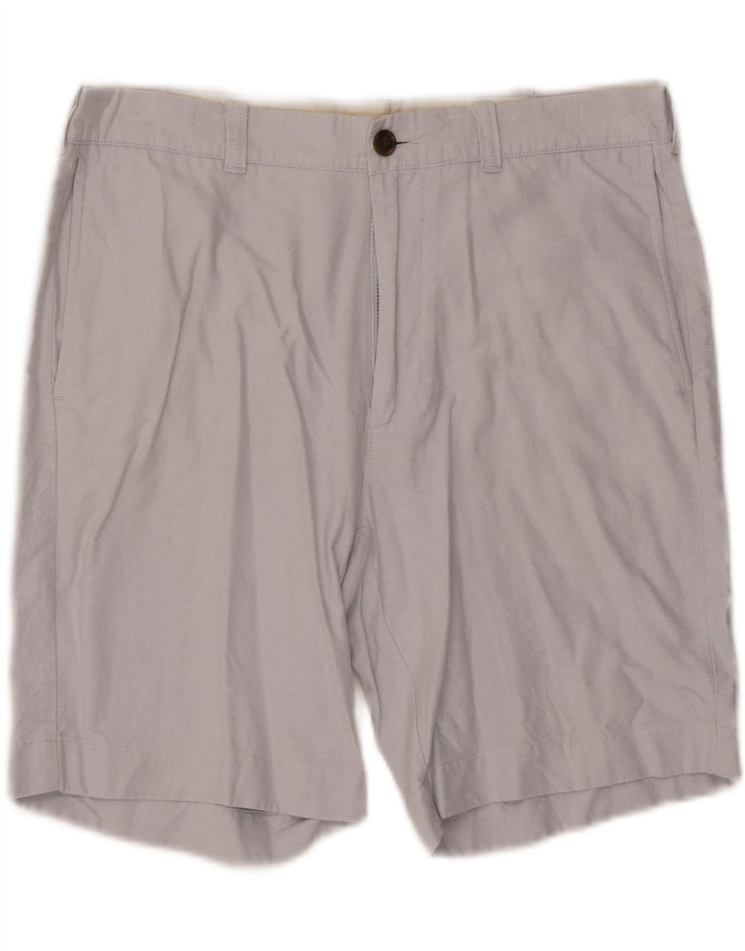 J. CREW Mens Chino Shorts W35 Large Grey Cotton Vintage J. Crew and Second-Hand J. Crew from Messina Hembry 