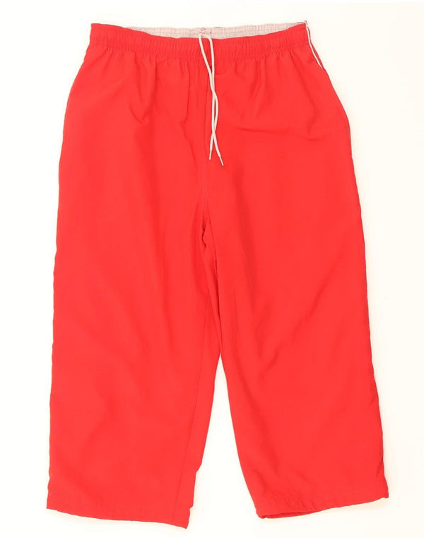 Calça Reebok Mens Capri Treino Pequeno Vermelho