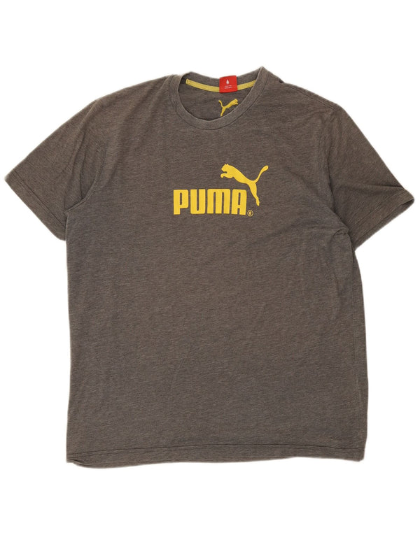 Camiseta Puma Masculina Graphic Top XL Cinza