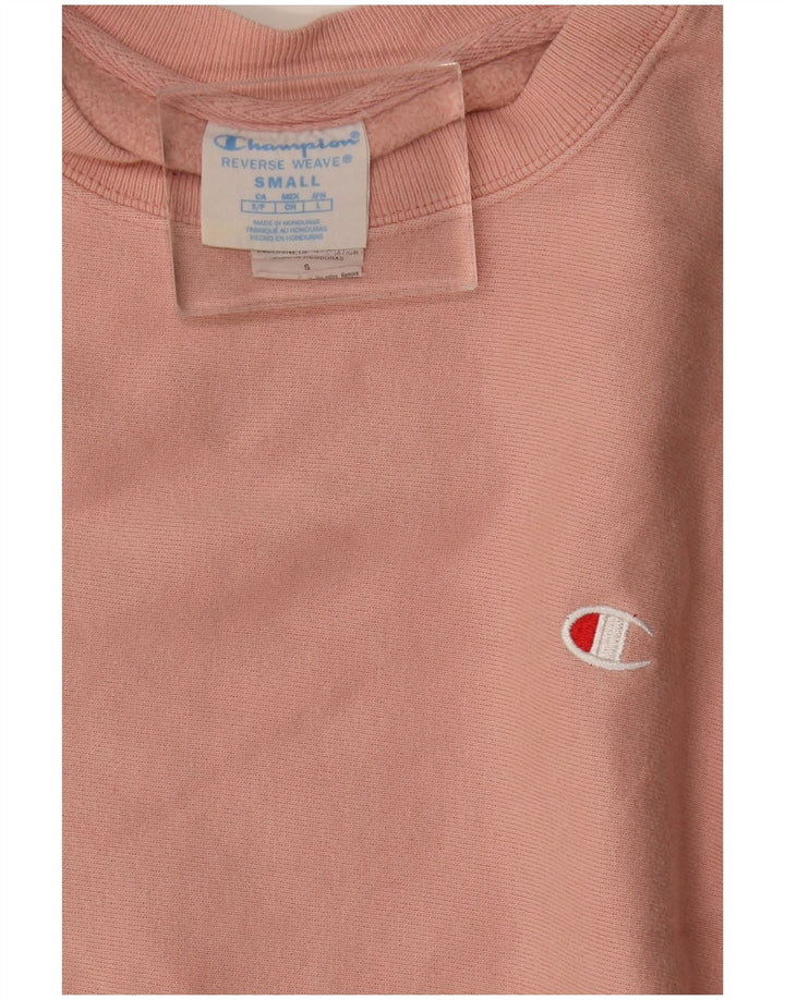 Champion moletom masculino jumper pequeno algodão rosa
