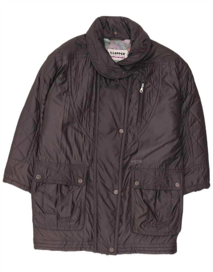 Casaco acolchoado feminino Gore-Tex KLEPPER EU 38 poliamida cinza médio