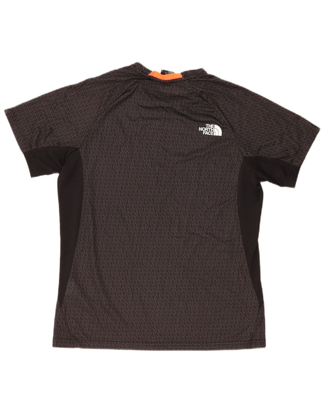 The North Face Camiseta Masculina Top Médio Poliéster Geométrico Preto