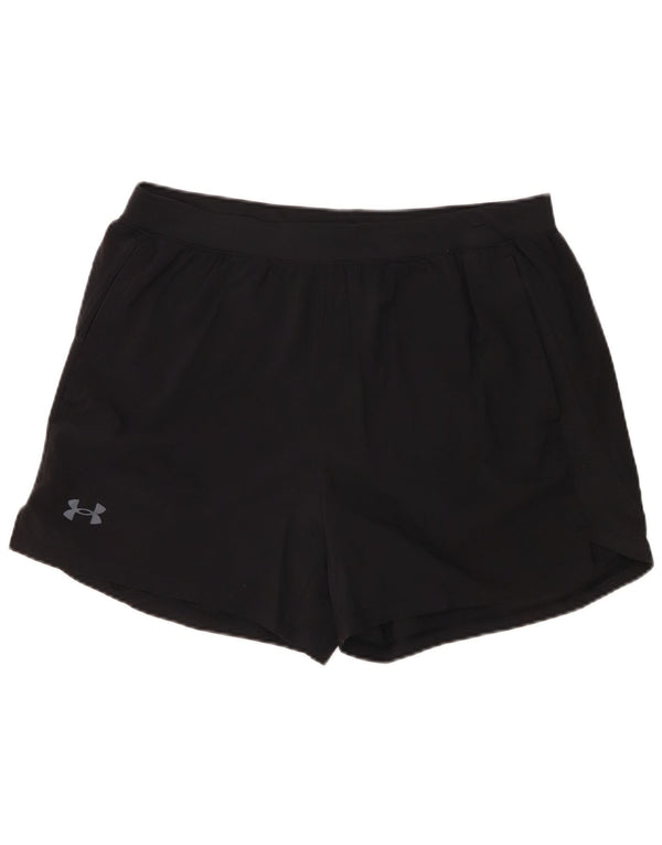 Shorts esportivos masculinos Under Armour XL preto poliéster