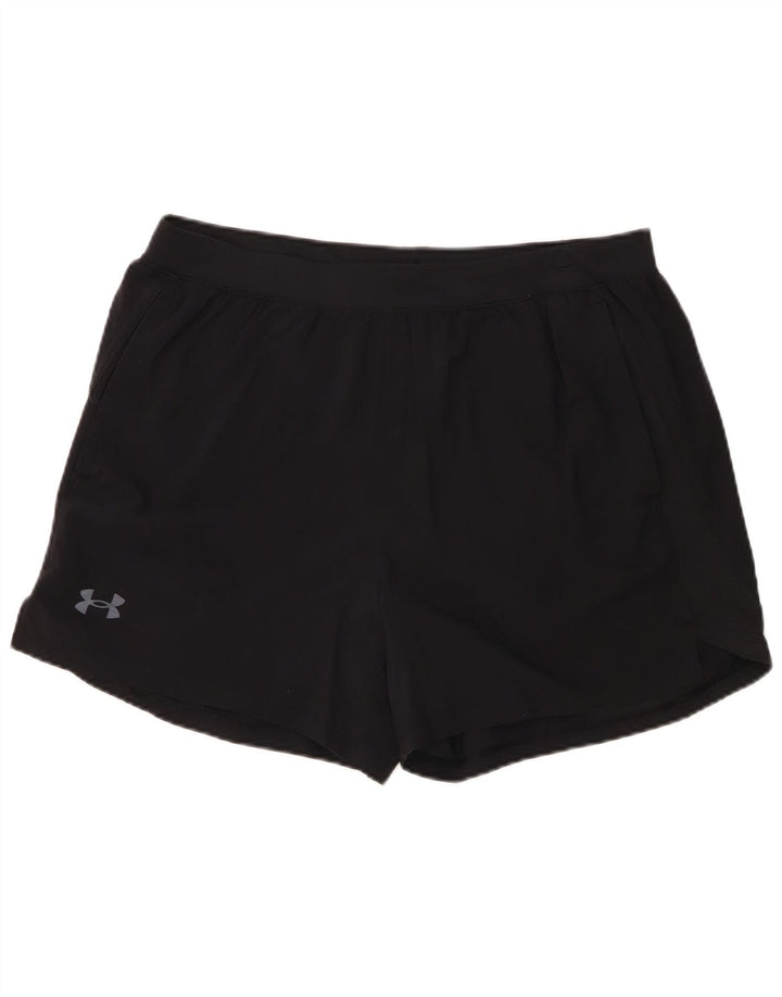 Shorts esportivos masculinos Under Armour XL preto poliéster