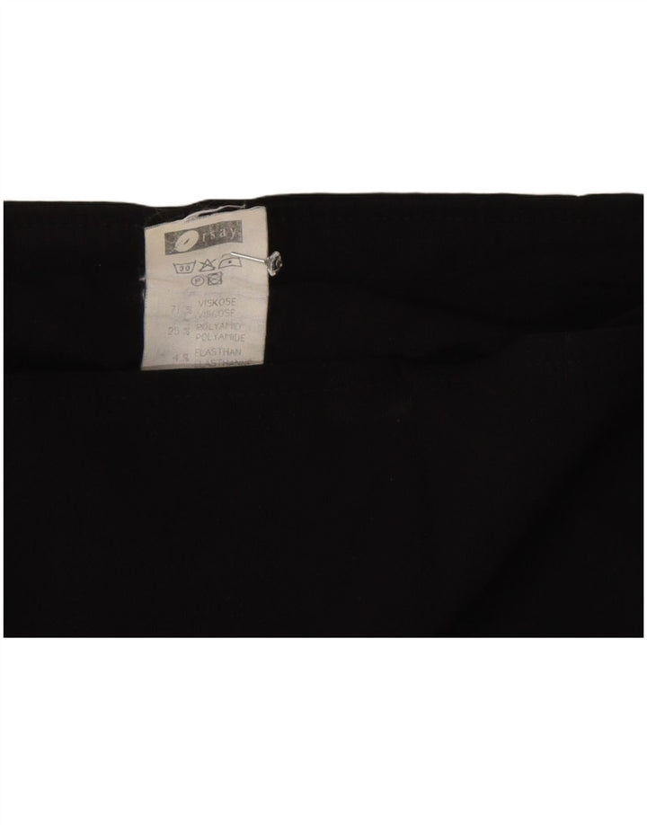 Orsay mini saia envolvente feminina IT 42 médio W30 viscose preta