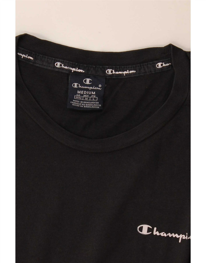 Camiseta masculina Champion Top Médio Preto