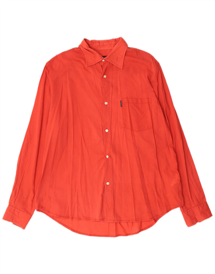 Camisa masculina Calvin Klein Jeans 2XL algodão vermelho