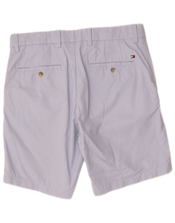 Tommy Hilfiger Mens Chino Shorts W32 Médio Algodão Azul