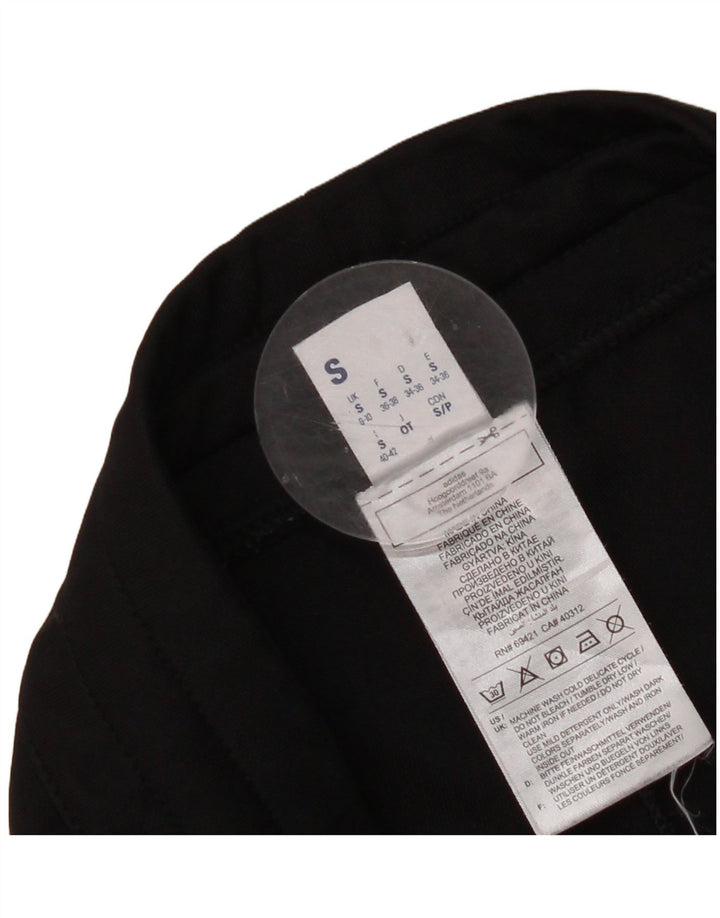 Reebok Mens Graphic Calças de treino pequeno poliéster preto