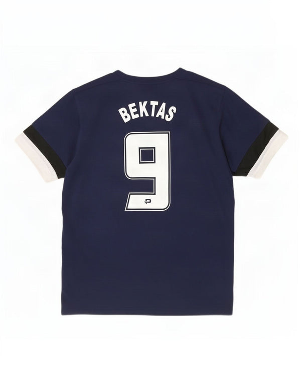 Camiseta Puma Meninos Graphic 13-14 Anos Azul Marinho Colorblock Poliéster