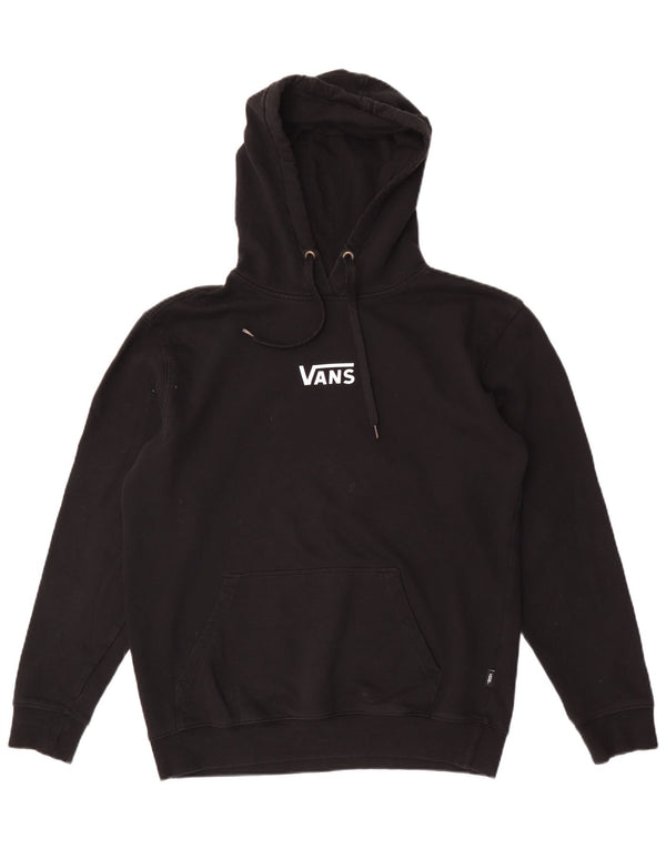 Vans Mens Graphic Hoodie Jumper Pequeno Preto