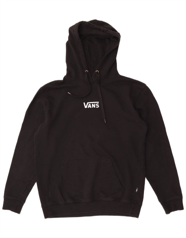 Vans Mens Graphic Hoodie Jumper Pequeno Preto