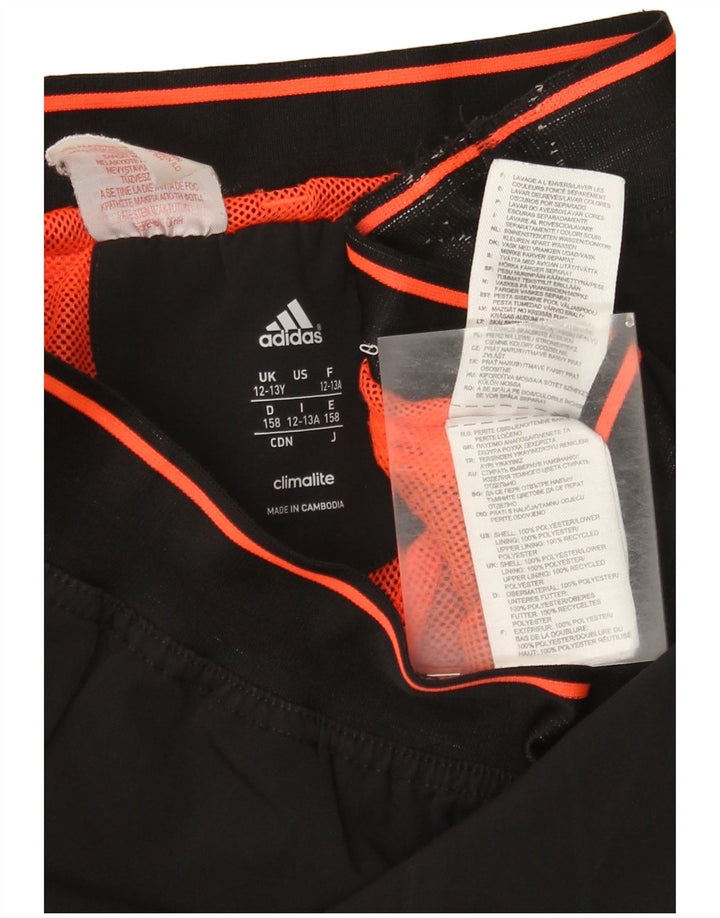 Calças de treino Adidas Boys MESSI 12-13 anos preto poliéster