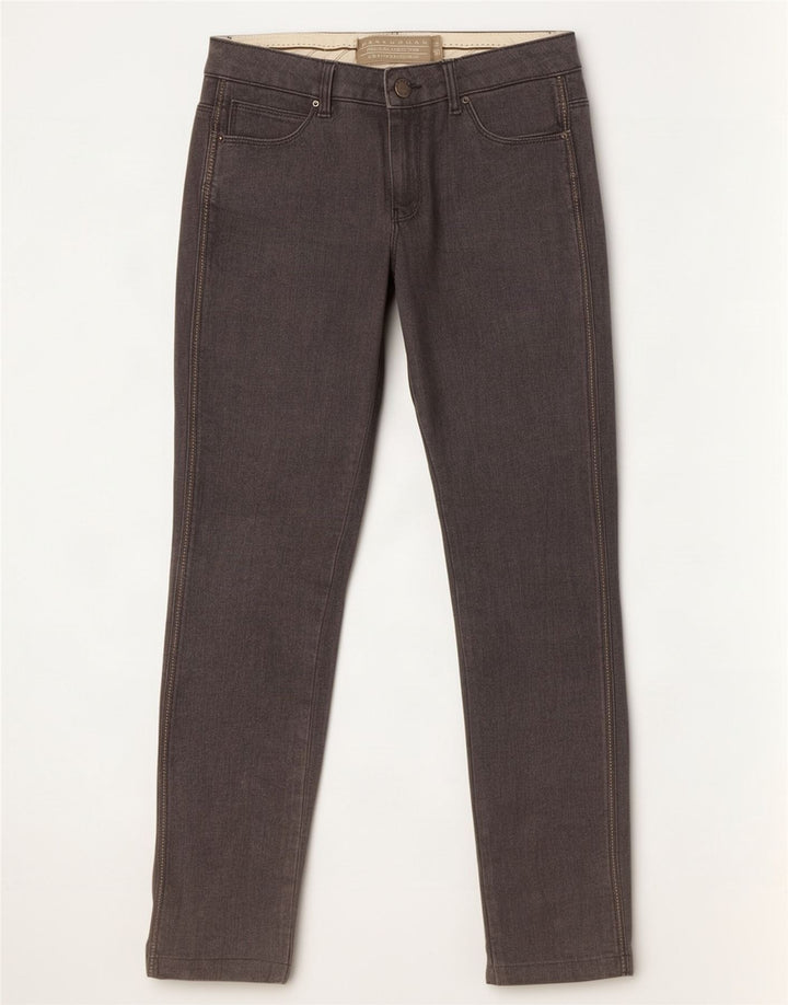 Calça jeans reta feminina Zara EU 40 médio W30 L30 algodão preto