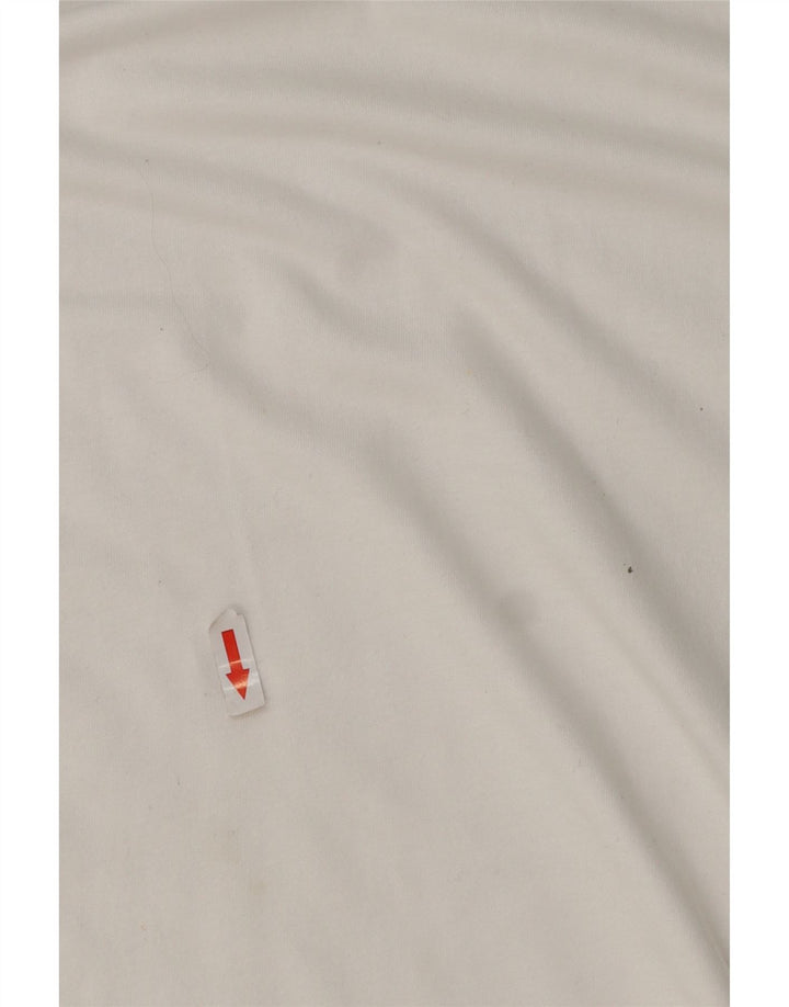 Camiseta feminina Umbro com estampa gráfica UK 18 XL algodão branco