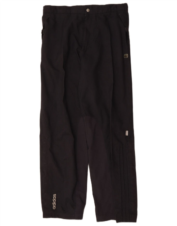 Calça Adidas Masculina Riding Impermeável W34 L33 Cinza Poliamida