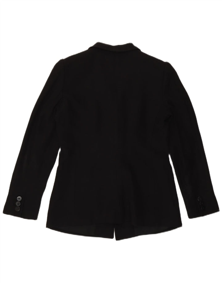 Jaqueta blazer feminina Armani Collezioni com 3 botões IT 44 médio preto