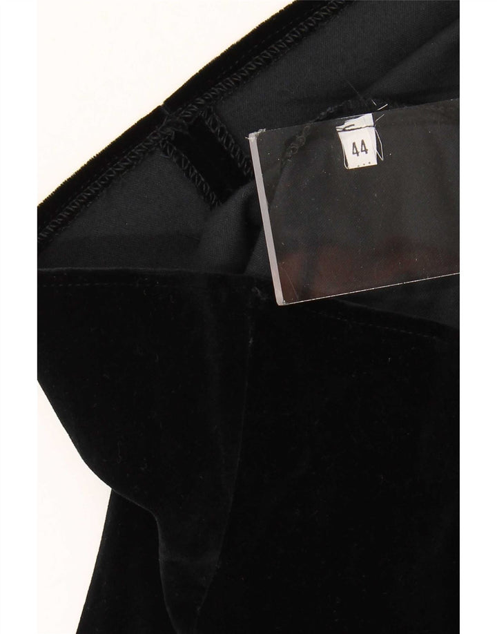 Blusa Colete Feminina Vintage Top IT 44 Médio Preto