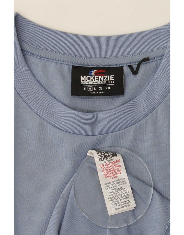 Mckenzie Camiseta masculina Top poliéster azul médio