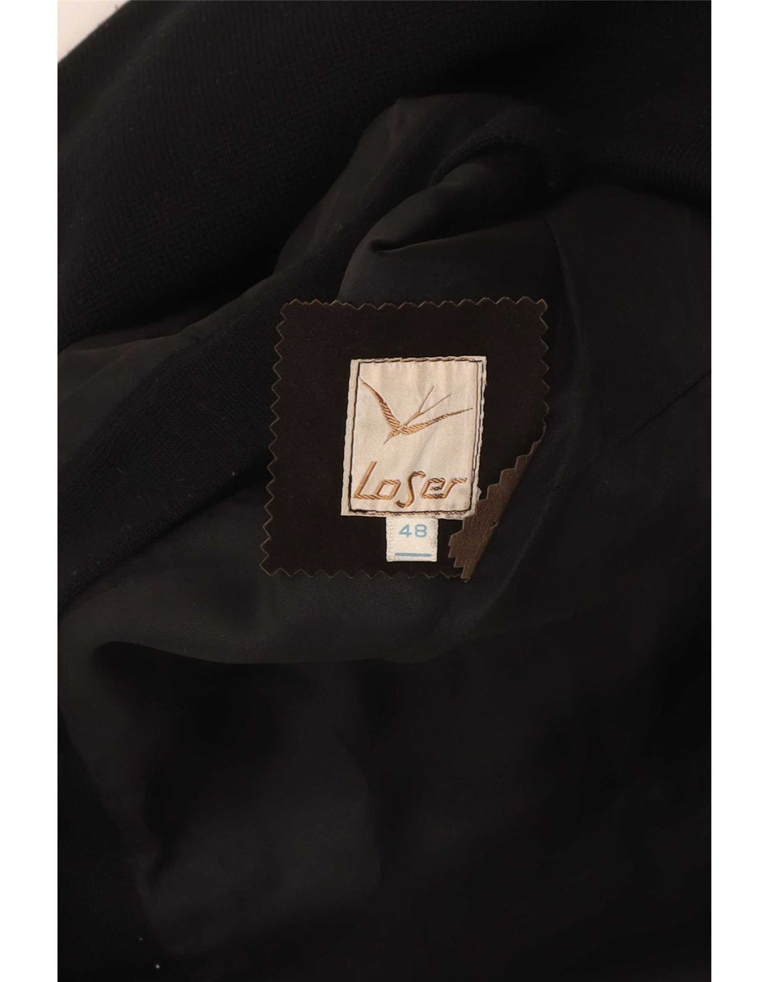 Jaqueta bomber feminina vintage de ajuste regular IT 48 bloco colorido marrom médio