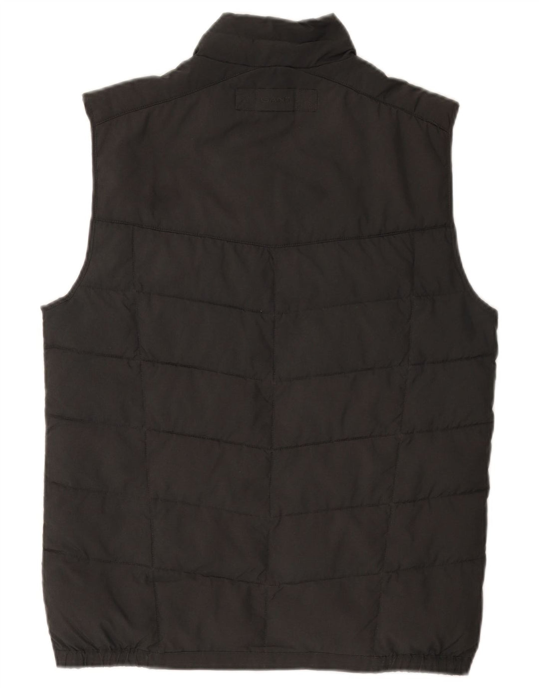 Gant Mens Colete Acolchoado UK 36 Pequeno Poliéster Cinza