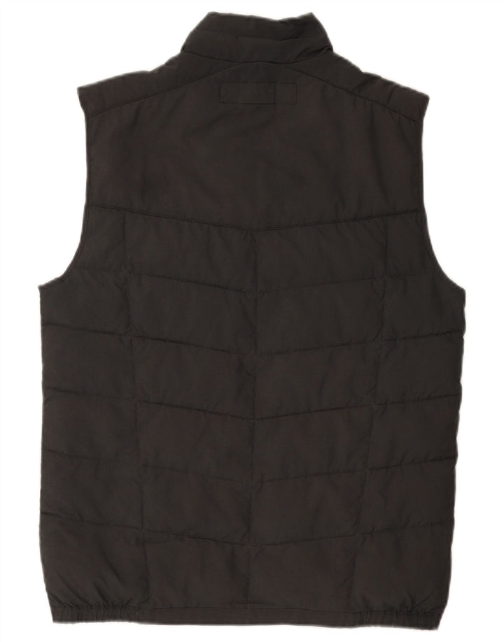 Gant Mens Colete Acolchoado UK 36 Pequeno Poliéster Cinza
