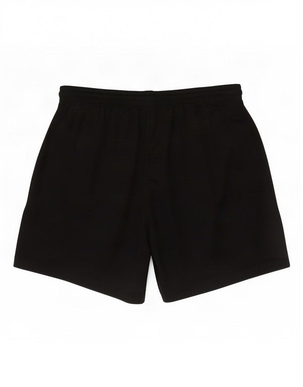 Shorts esportivos masculinos Nike Dri Fit grandes pretos