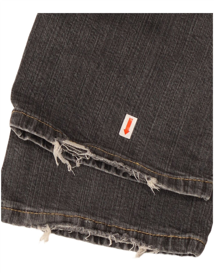Jeans retos femininos LEE W28 L32 cinza