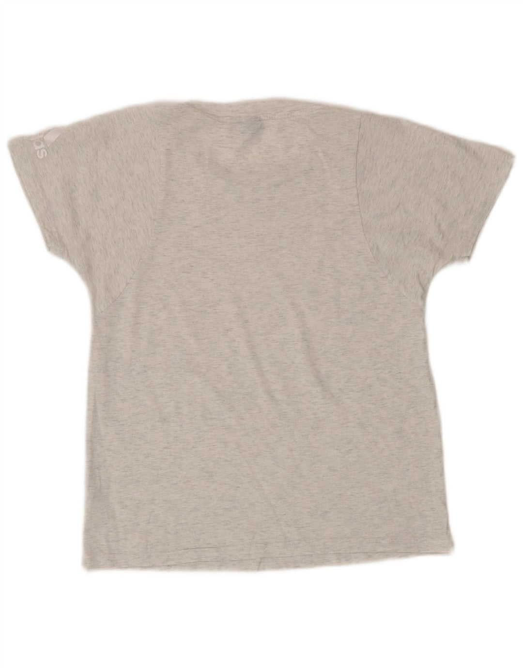 Camiseta Feminina Adidas Top UK 12 Algodão Cinza Médio