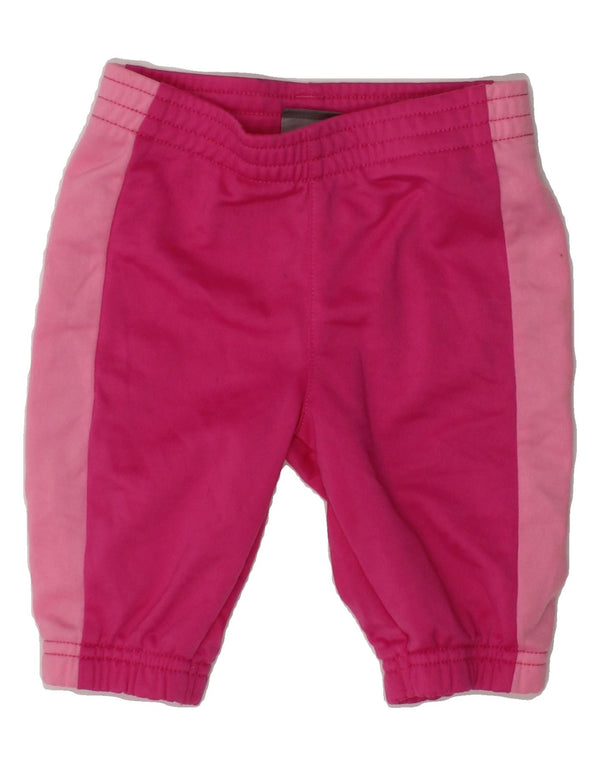 Calça de treino PUMA para bebês meninas 0-3 meses rosa colorblock
