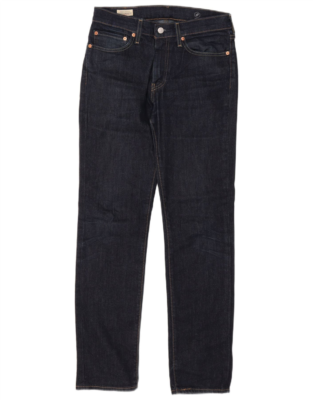 Levi's Masculino 511 Slim Jeans W31 L32 Azul Marinho Algodão Clássico