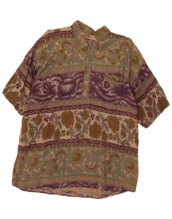 Pulôver masculino Tobia System IT 54 XL Paisley multicolorido