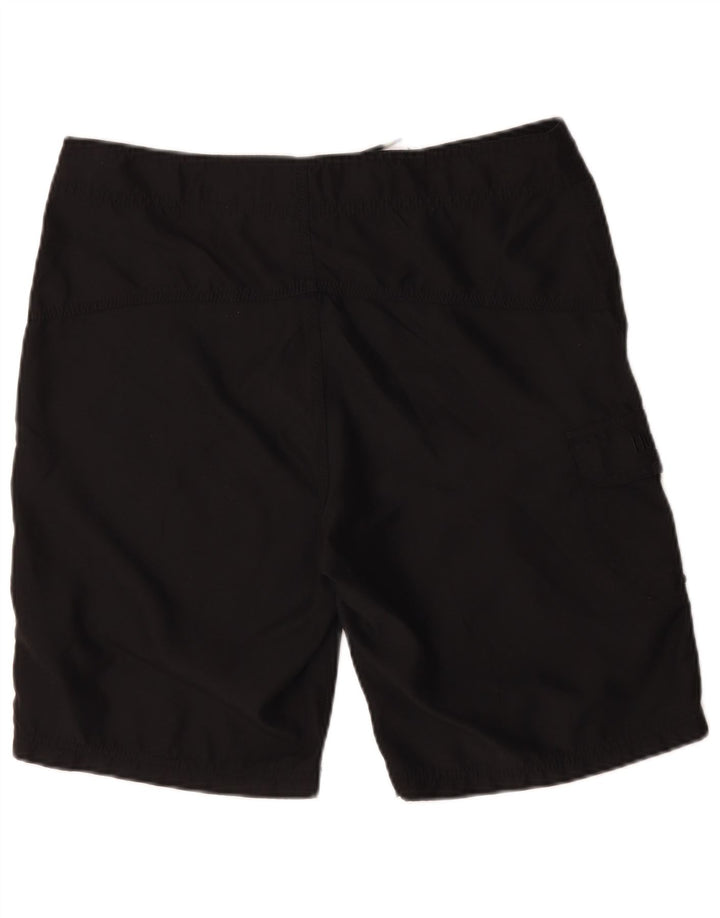 Shorts de natação masculino Hurley grande poliéster preto