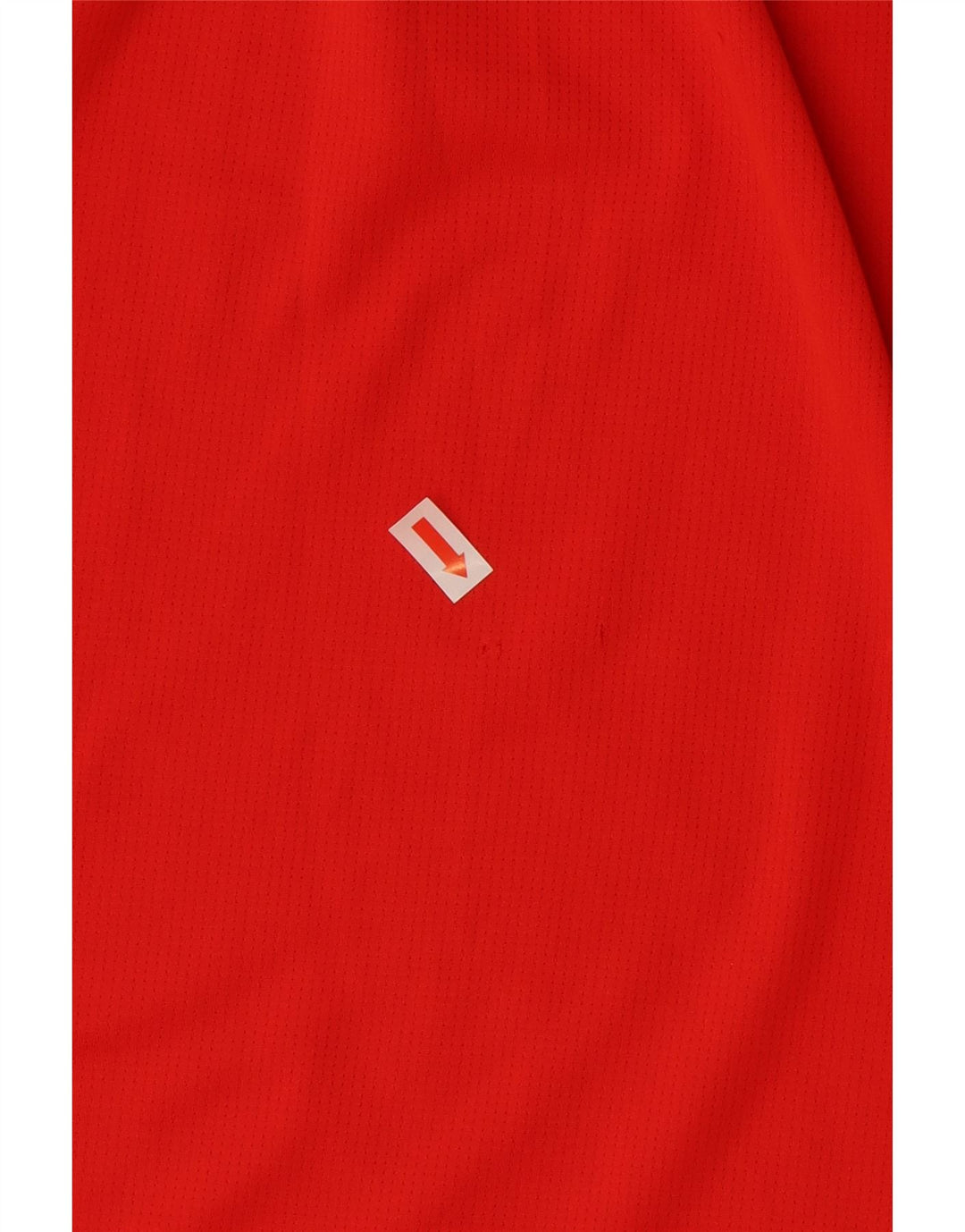 ADIDAS Mens Climalite T-Shirt Top Grande Poliéster Vermelho