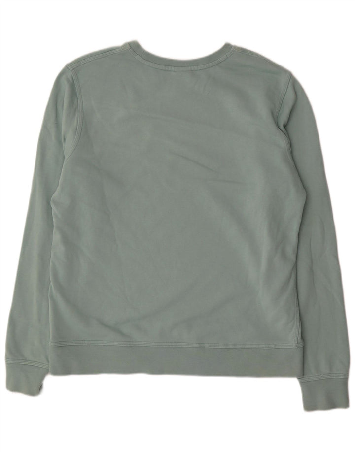 NIKE Mens Moletom Jumper Grande Algodão Azul