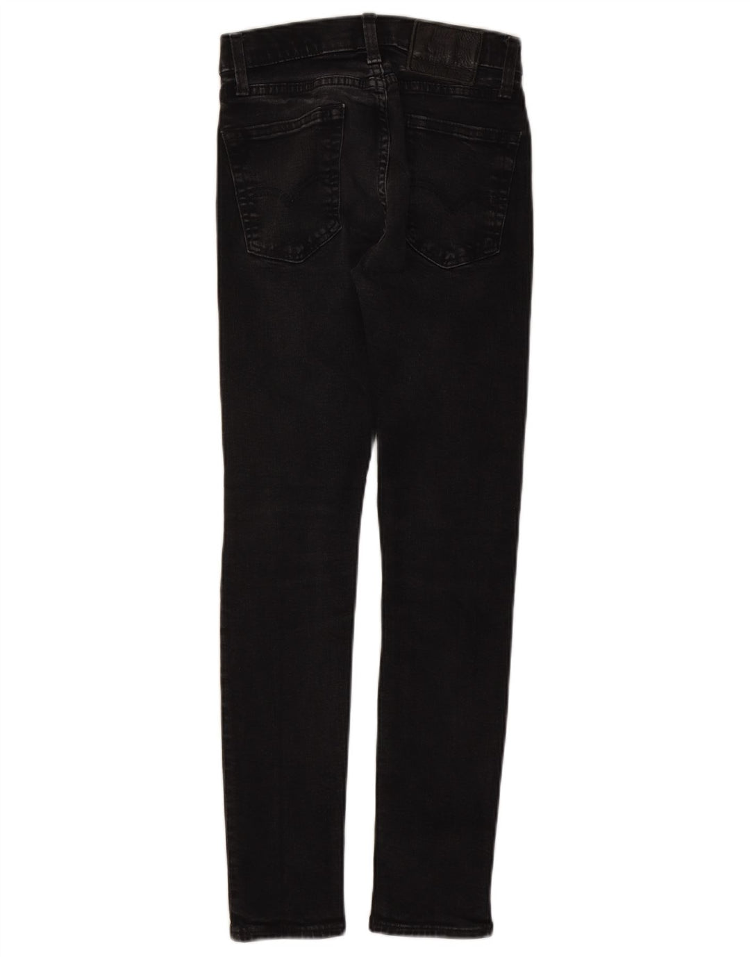 Jeans skinny feminino Levi's W28 L29 algodão preto