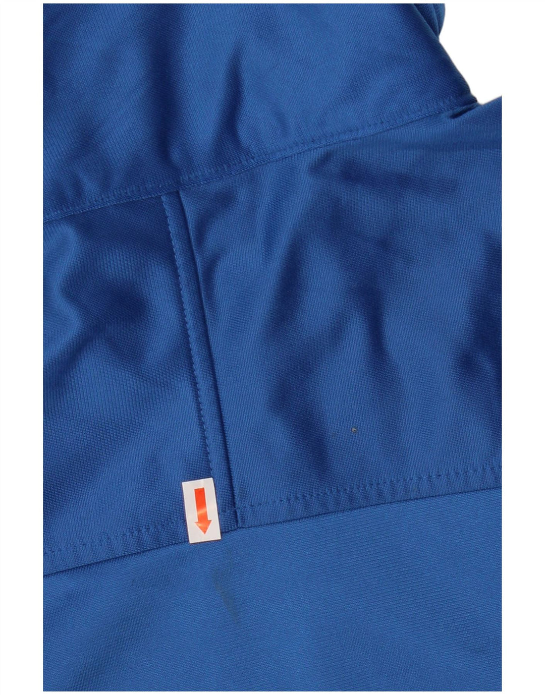 Champion Mens Graphic Tracksuit Top Jaqueta Pequena Azul Poliéster