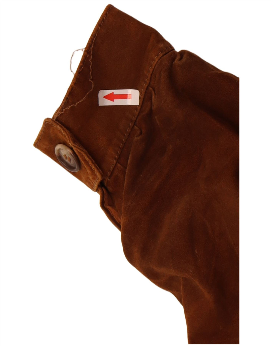 Jaqueta masculina vintage de camurça IT 54 2XL couro marrom