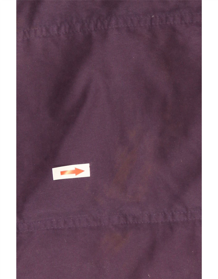 Casaco acolchoado feminino Musto UK 14 poliéster roxo médio