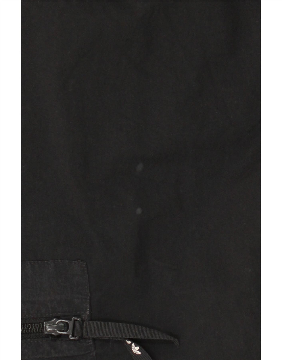 Adidas Mens Joggers Cargo Calças Médias W32 L29 Preto Nylon