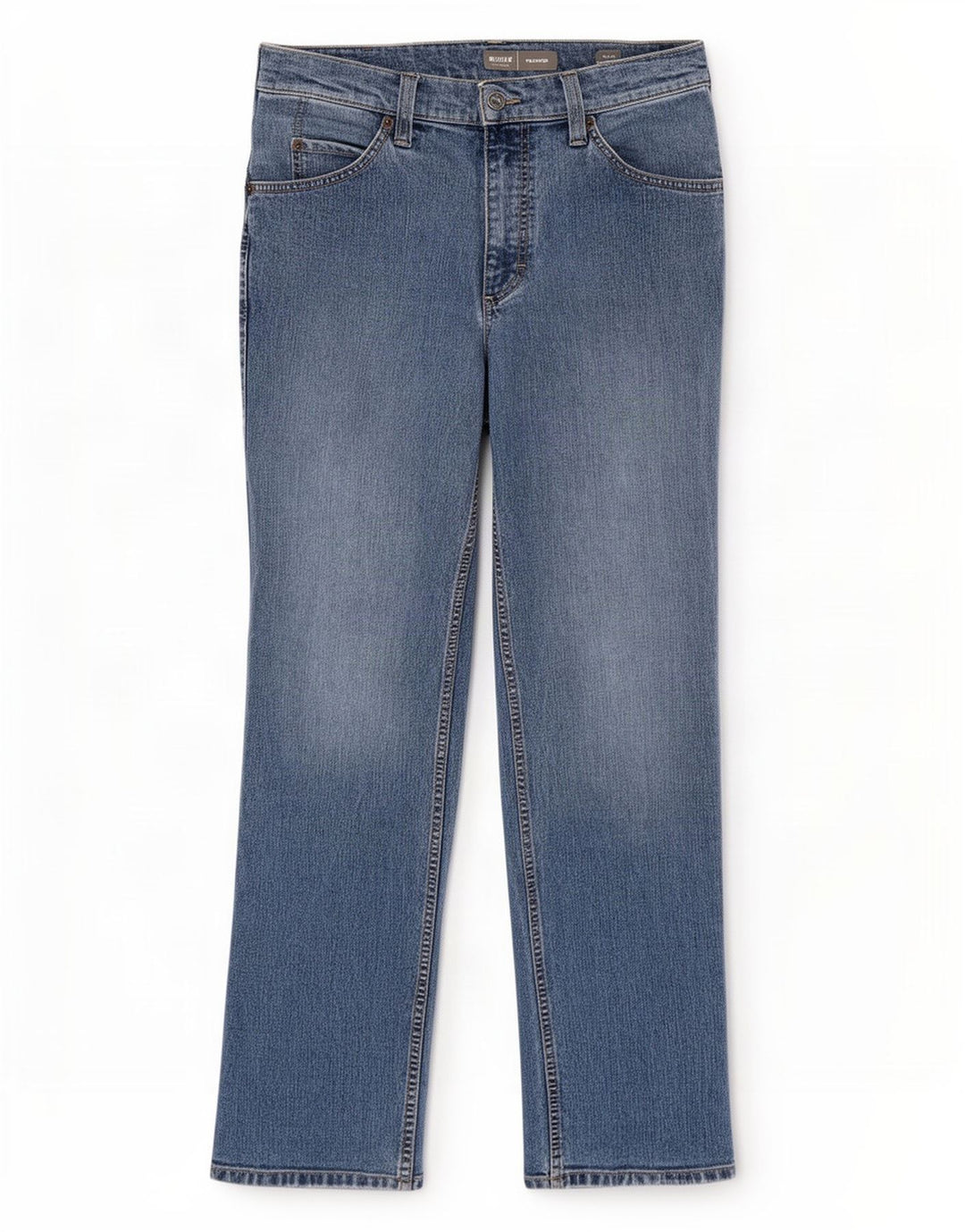 Mustang Mens Tramper Straight Jeans W32 L32 Azul Algodão