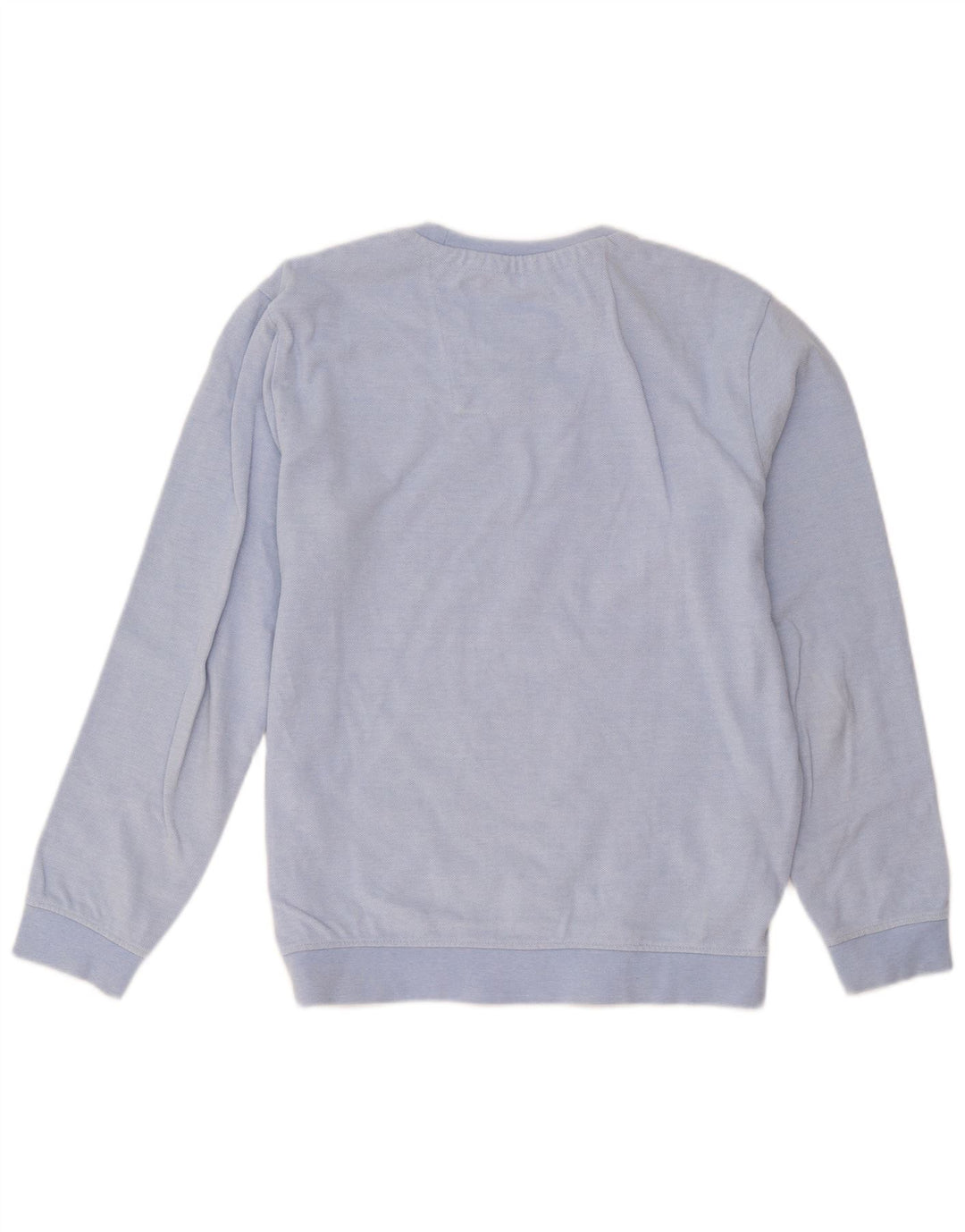 Crew Clothing Mens Moletom Jumper Médio Algodão Azul