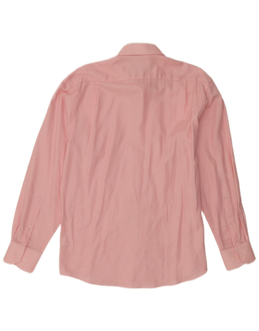 Camisa masculina Balmain tamanho 41/42 grande algodão rosa