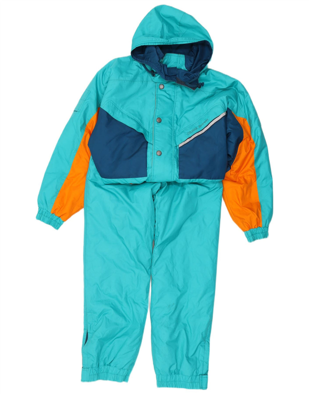 Macacão de esqui masculino Colmar IT 48 Medium Turquesa Colourblock